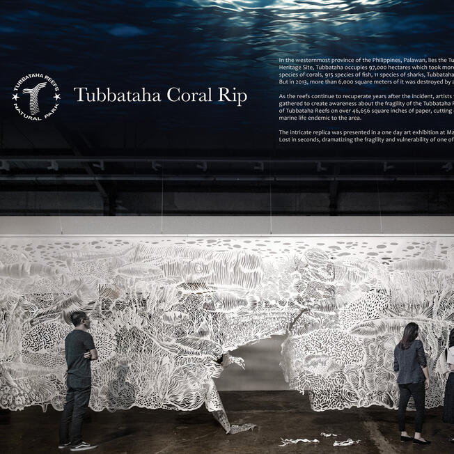 Tubbataha Coral Rip by TBWA/Santiago Mangada Puno Advertising, Inc.
