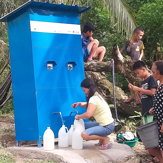 Mechanical Water Kiosk by Alternative Indigenous Development Foundation, Inc.