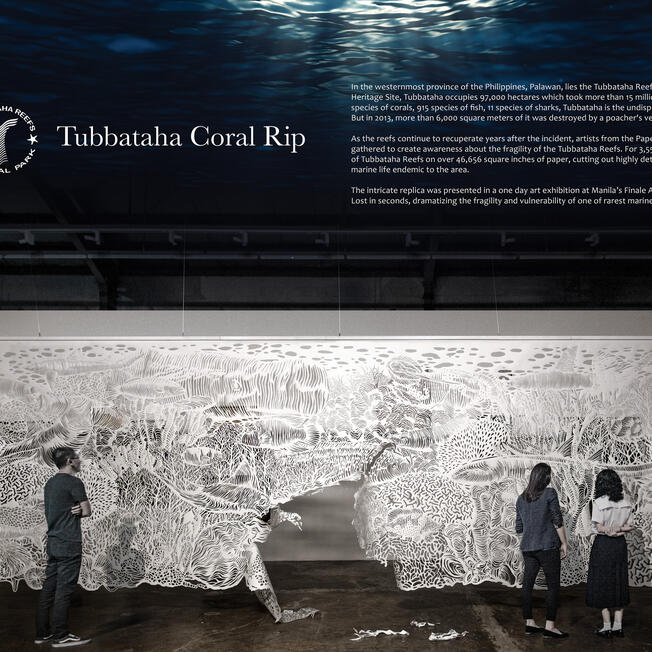 Tubbataha Coral Rip by TBWA/Santiago Mangada Puno Advertising, Inc.