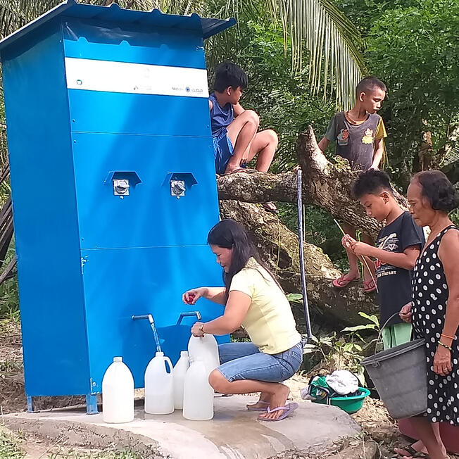 Mechanical Water Kiosk by Alternative Indigenous Development Foundation, Inc.