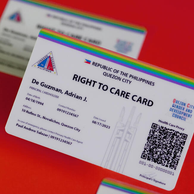 Right to Care Card MullenLowe TREYNA + Quezon City Local Government Unit